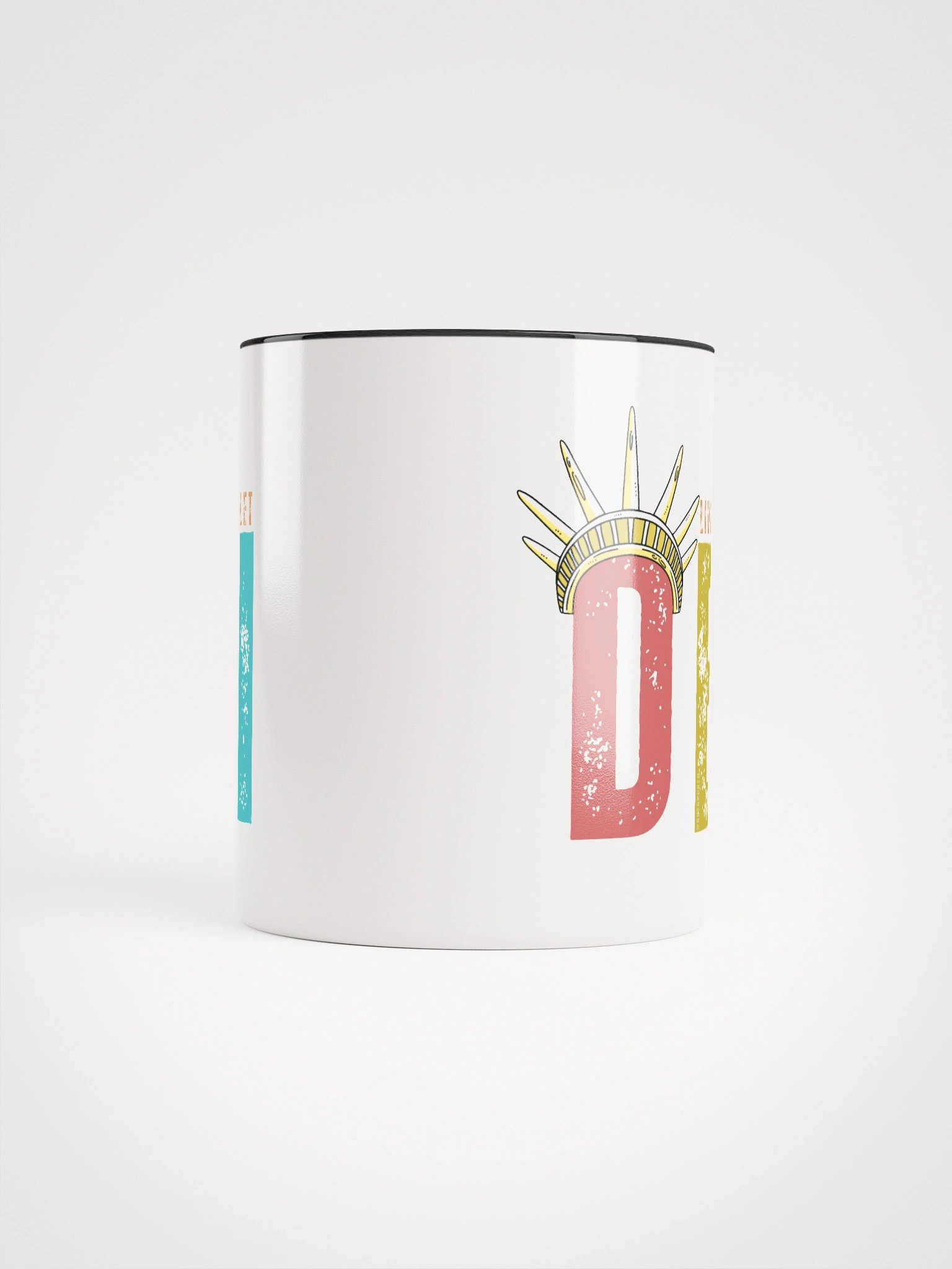 Live and Let DEI © Statue of Liberty Mug Bright - Being Liberal product image (6)