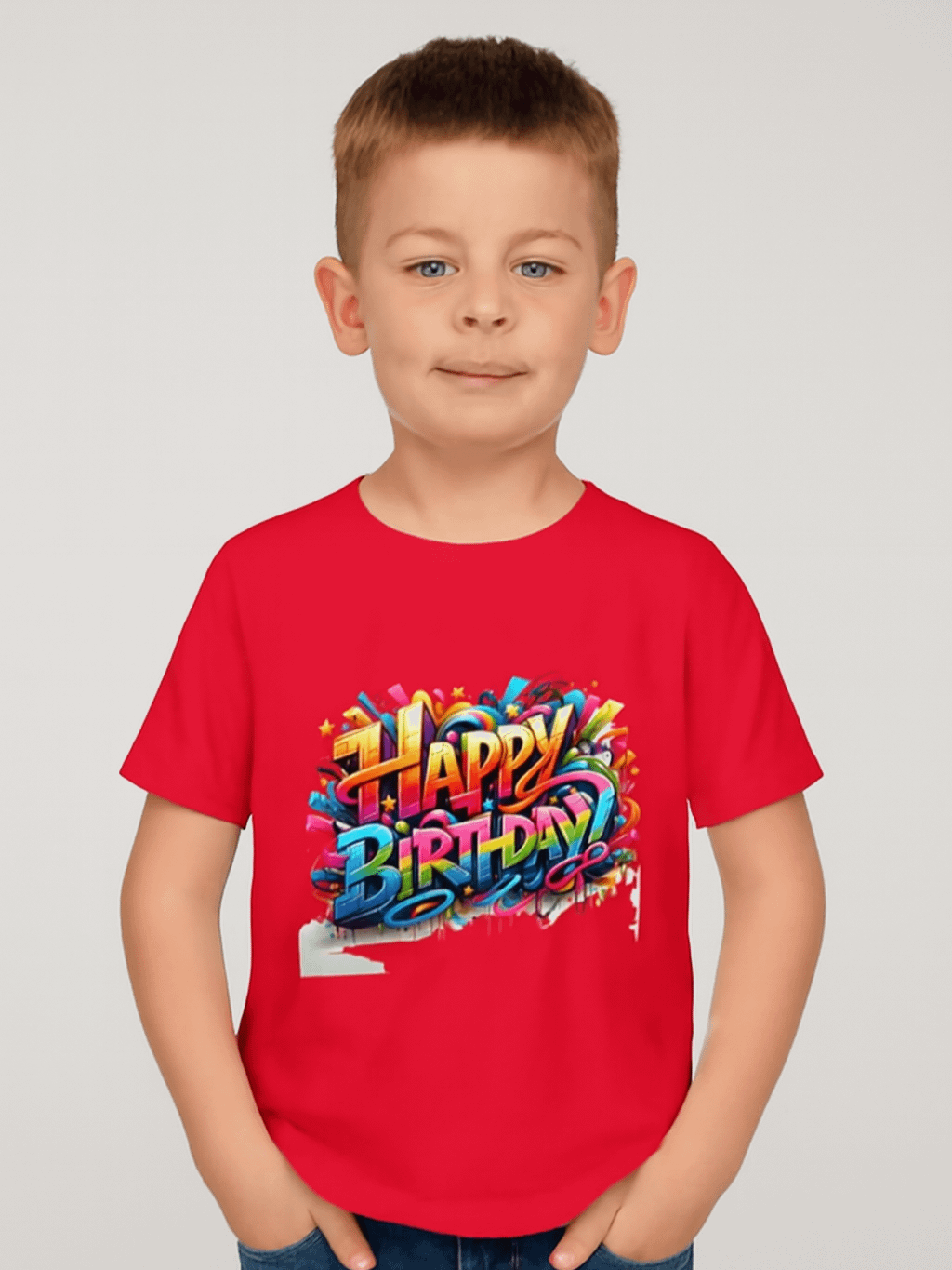 Graffiti Birthday Bash Youth T-Shirt product image (1)