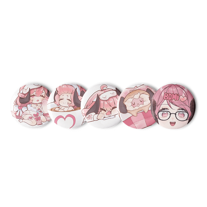 Sleepy Days Bomi & Co. PIN SET product image (1)