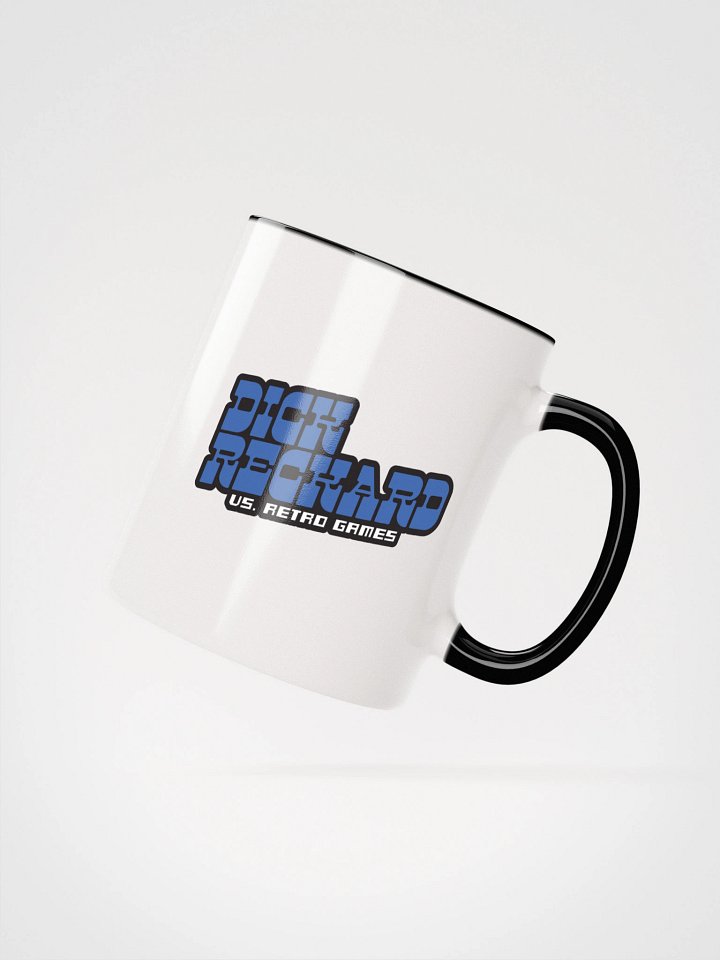 Dick Reckard vs Retro Games Blue Logo Unisex Ceramic Mug product image (15)