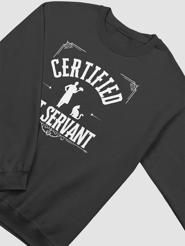 Certified Cat Servant - Crewneck Sweatshirt product image (2)