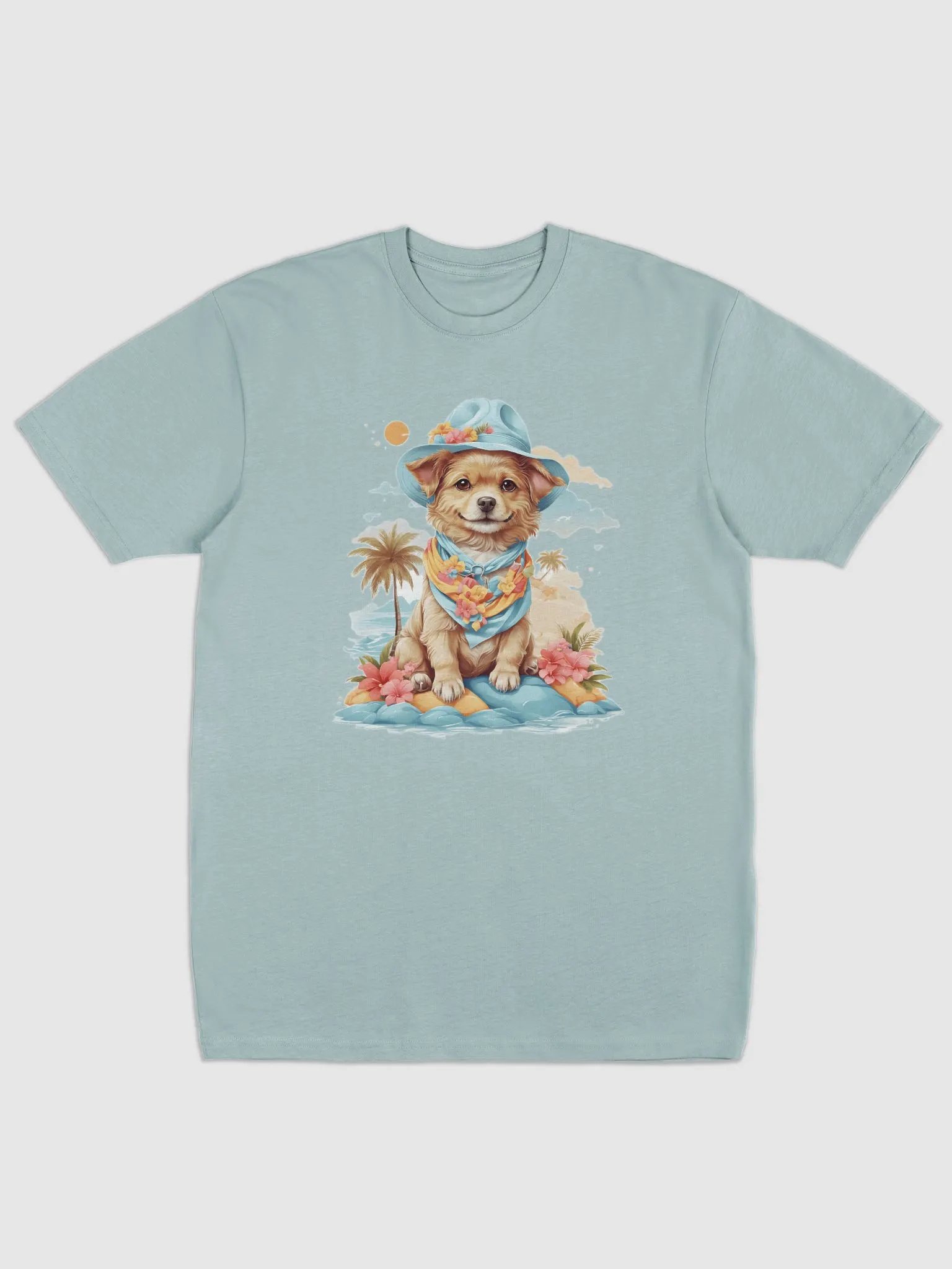Tropical Puppy Paradise Tee product image (3)