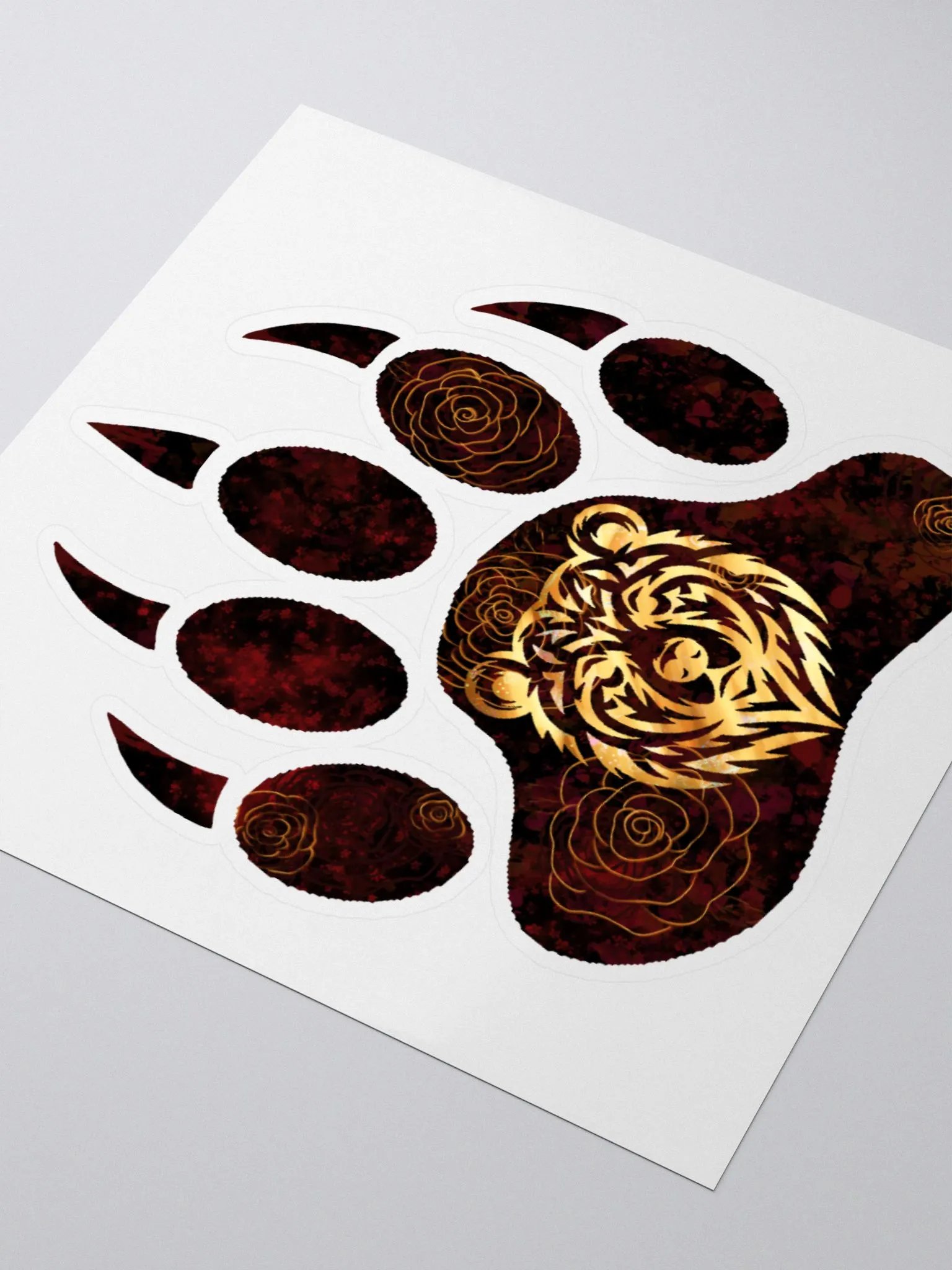 Mystic Bear Kiss Cut Stickers product image (11)