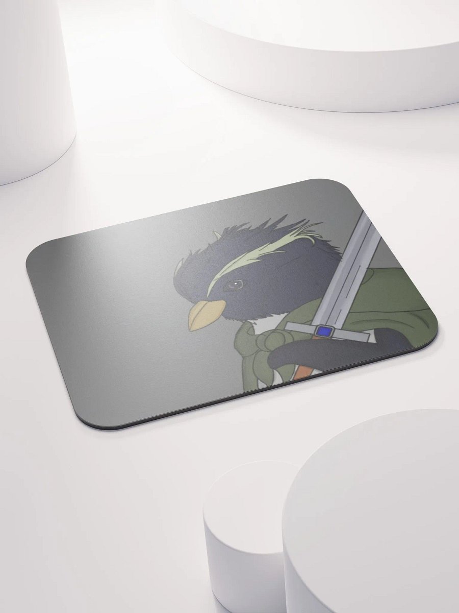 Waddles The Mouse Pad (Grey) product image (4)