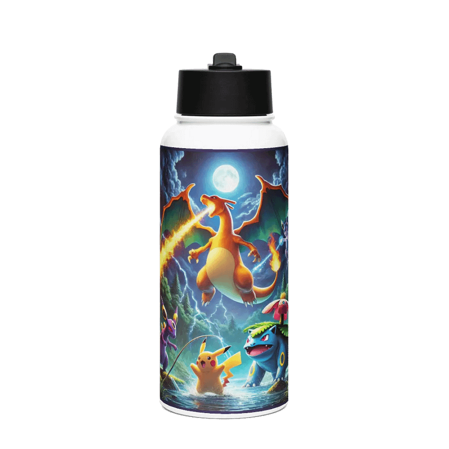 Pokémon Night Adventure Stainless Steel Water Bottle product image (1)