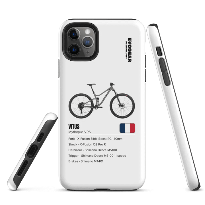 White Mythique VRS iPhone Case product image (5)