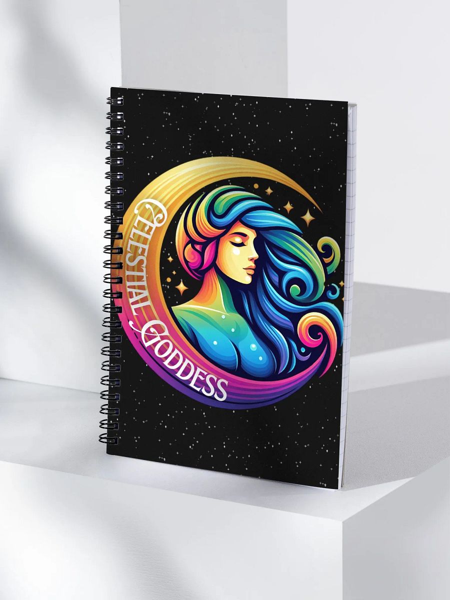 Celestial Crescent Moon Notebook product image (4)