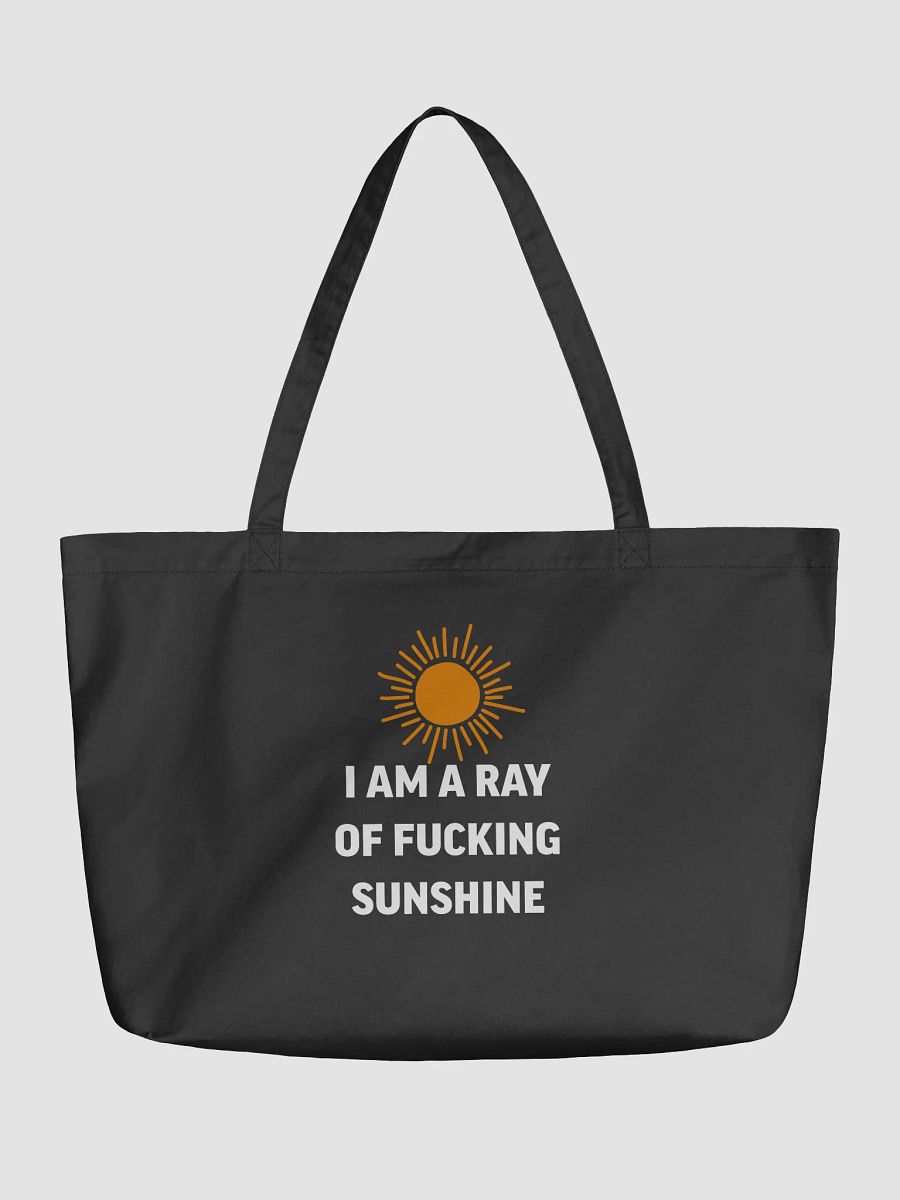 I am a Ray of Fucking Sunshine - Cotton Tote Bag product image (2)