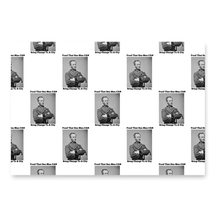 General Sherman Wrapping Paper product image (1)
