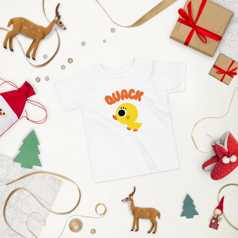 EIEIO Duck Quack T-shirt for Toddlers product image (6)