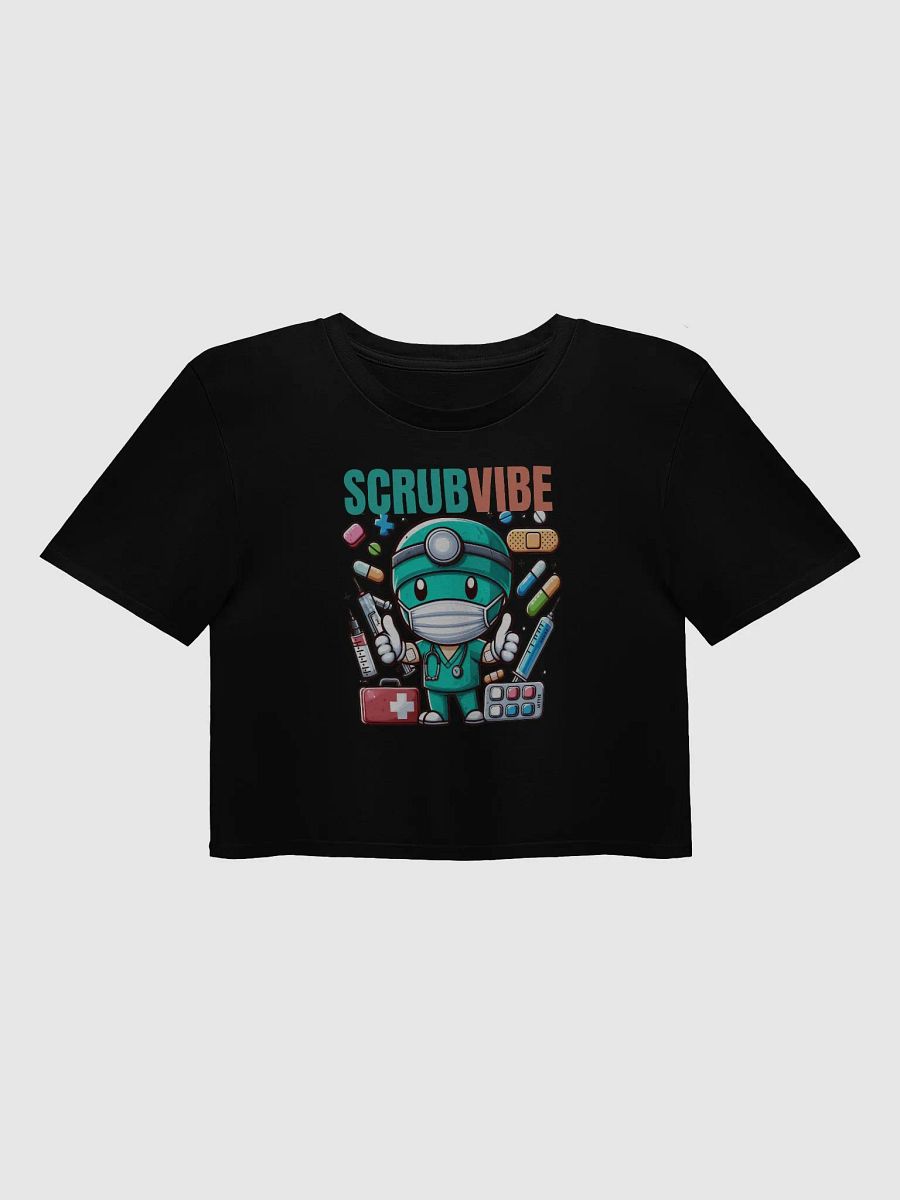 Scrubs Vibes Healthcare Hero Crop Top product image (7)