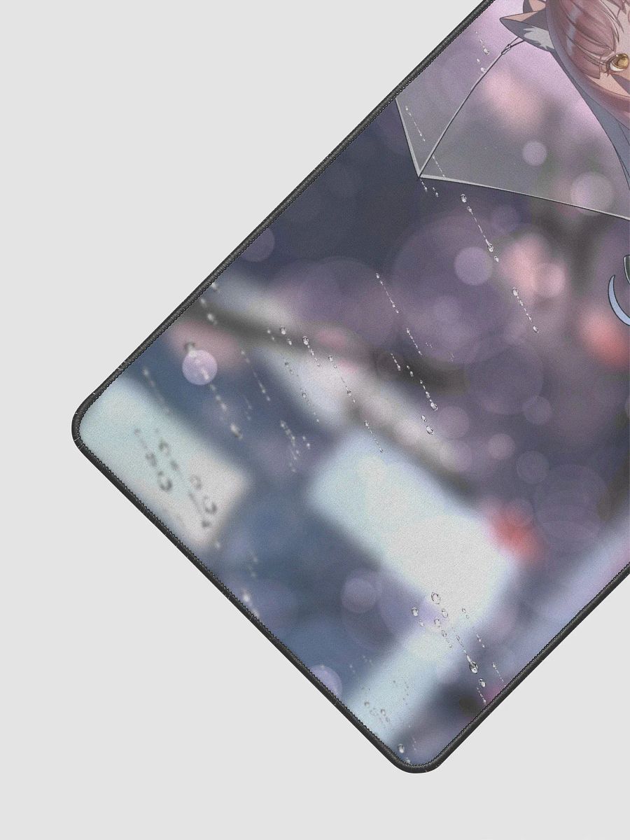 Rainy Day Peach Desk Mat product image (3)
