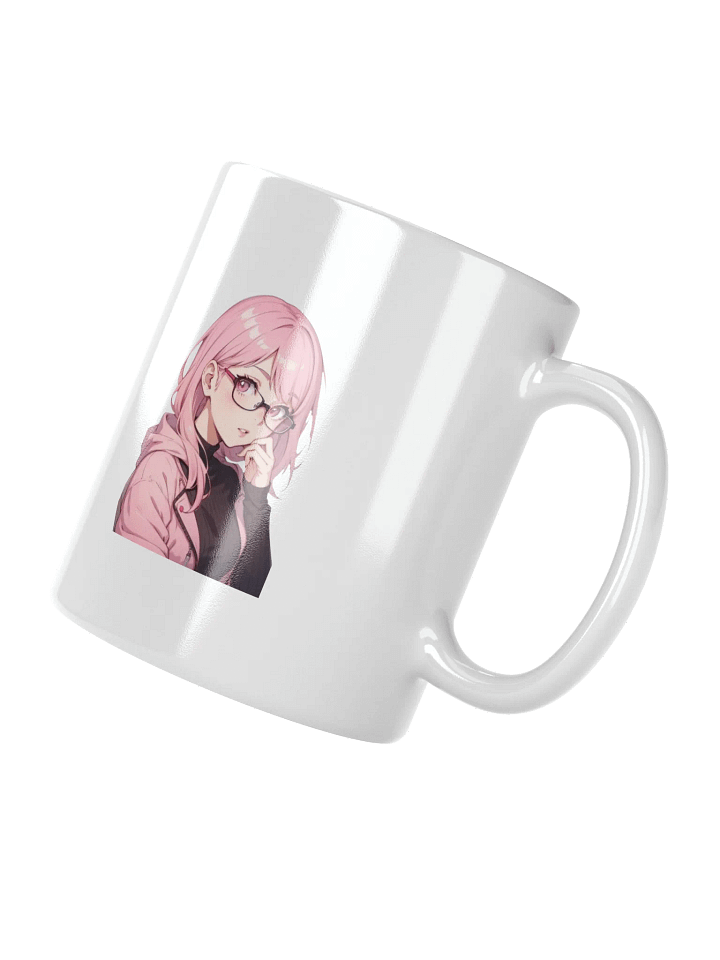 (PINK WAIFU) K White Mug product image (2)