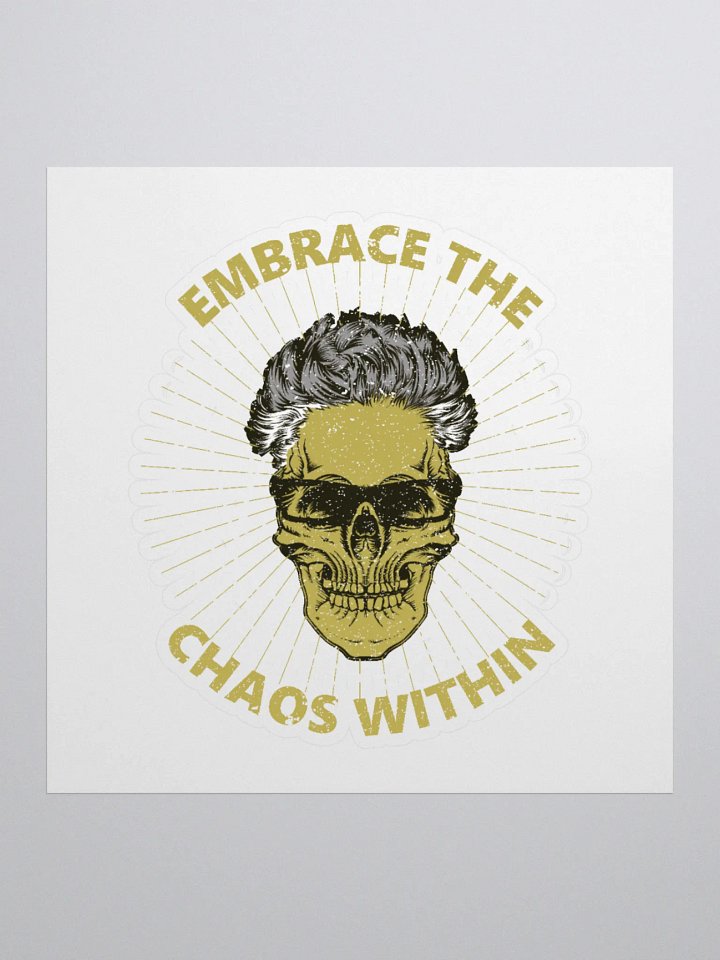 CHAOS WITHIN STICKER product image (3)