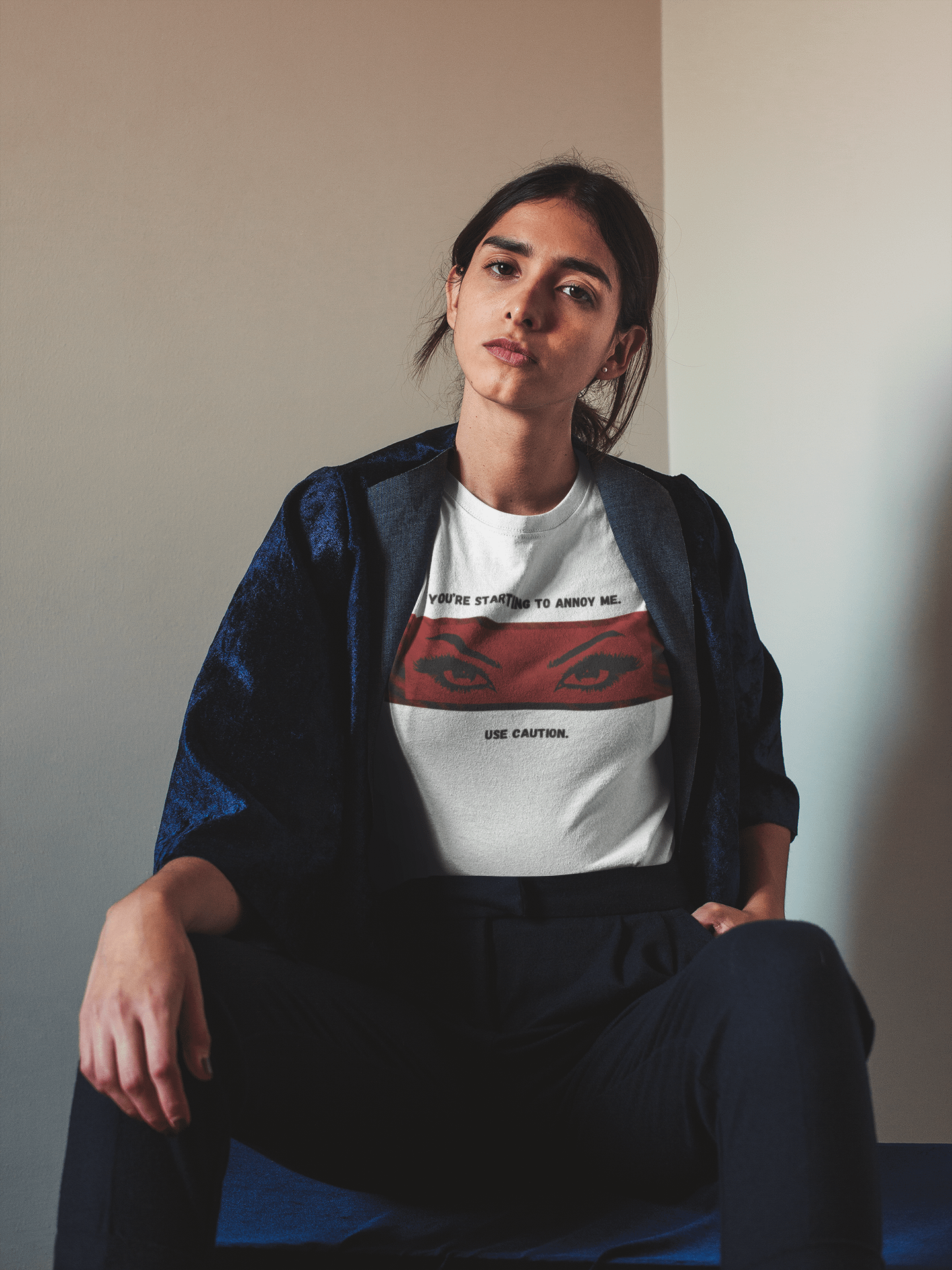 "Use Caution" Light T-shirt product image (2)