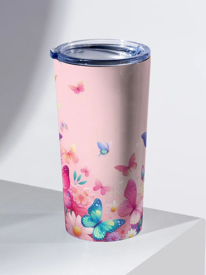Whimsical Flutter Stainless Steel Tumbler product image (2)
