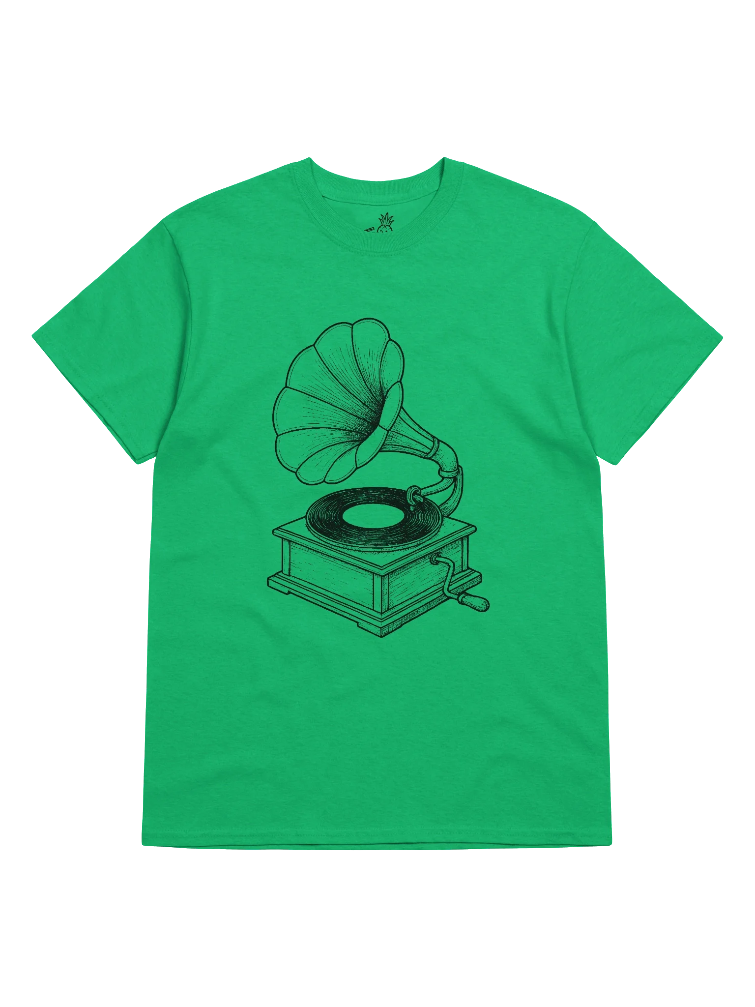 Gramphone and Vinyl Record Boxy Fit Unisex T-Shirt product image (44)