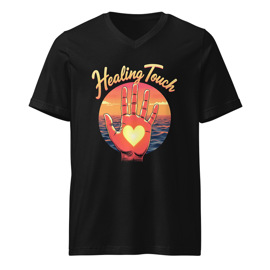 Healing Touch V-Neck T-Shirt product image (1)