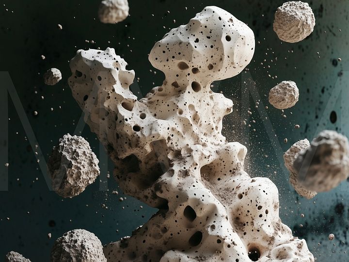 Abstract 3D Concrete Sculpture #0001 product image (2)