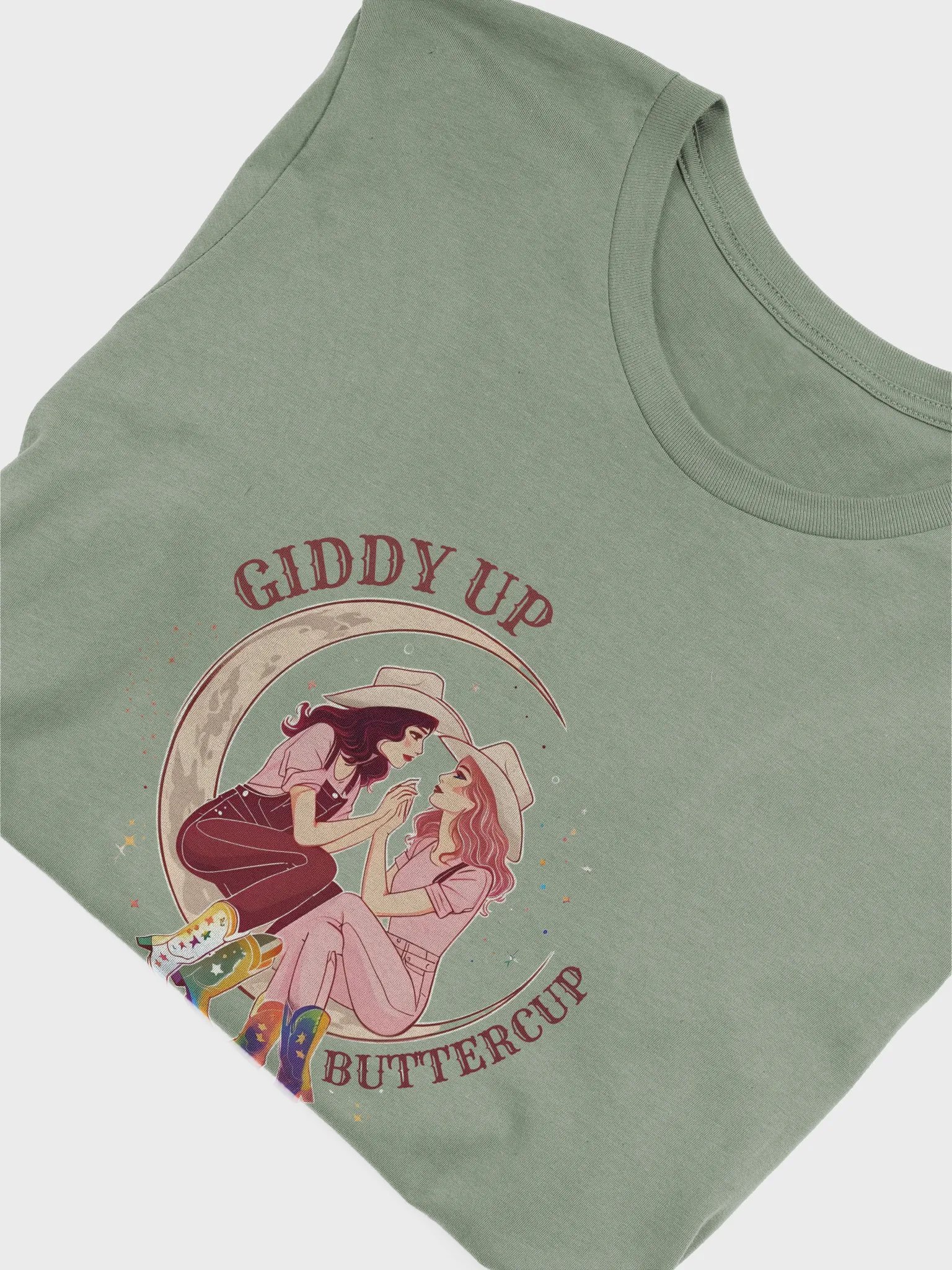 Sapphic Giddy Up Tee product image (49)