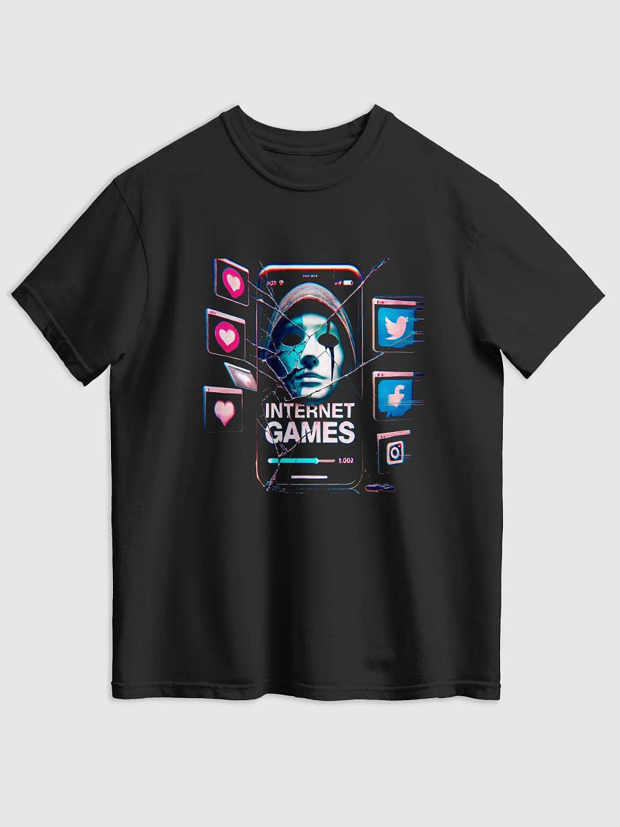 "Stay True. No Internet Games." T-SHIRT – Authentic Style for Confident Individuals product image (5)