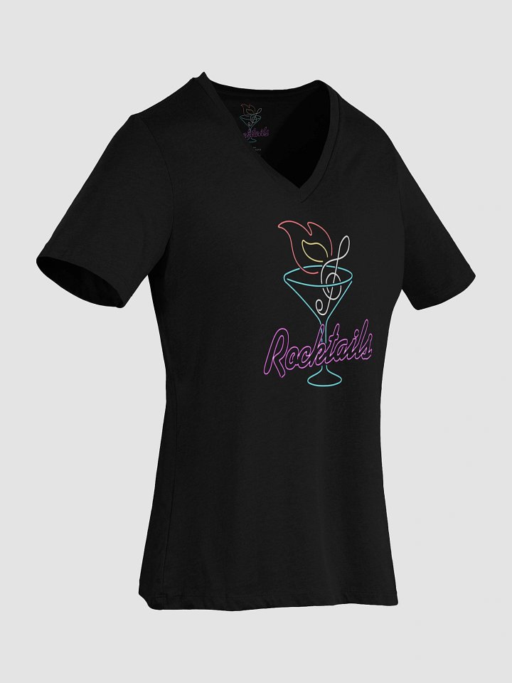 Classic Rocktails Ladies V-Neck product image (2)