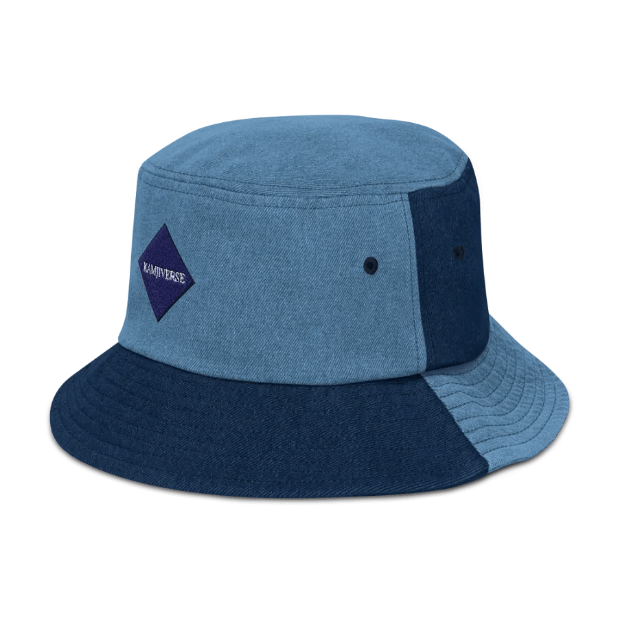 KAMJI Diamond Denim Bucket Hat product image (8)