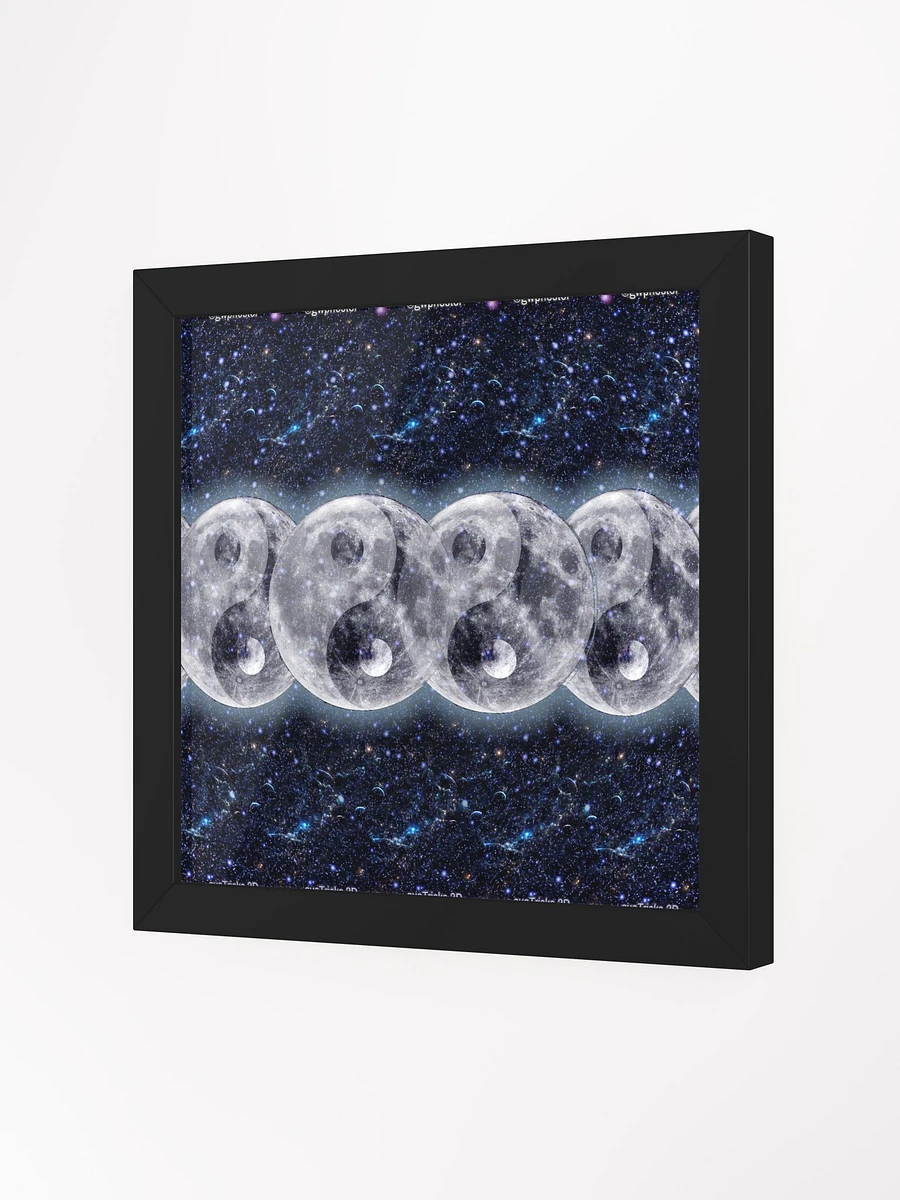 Lunar Yin & Yang - Framed 3D Stereogram Poster product image (6)