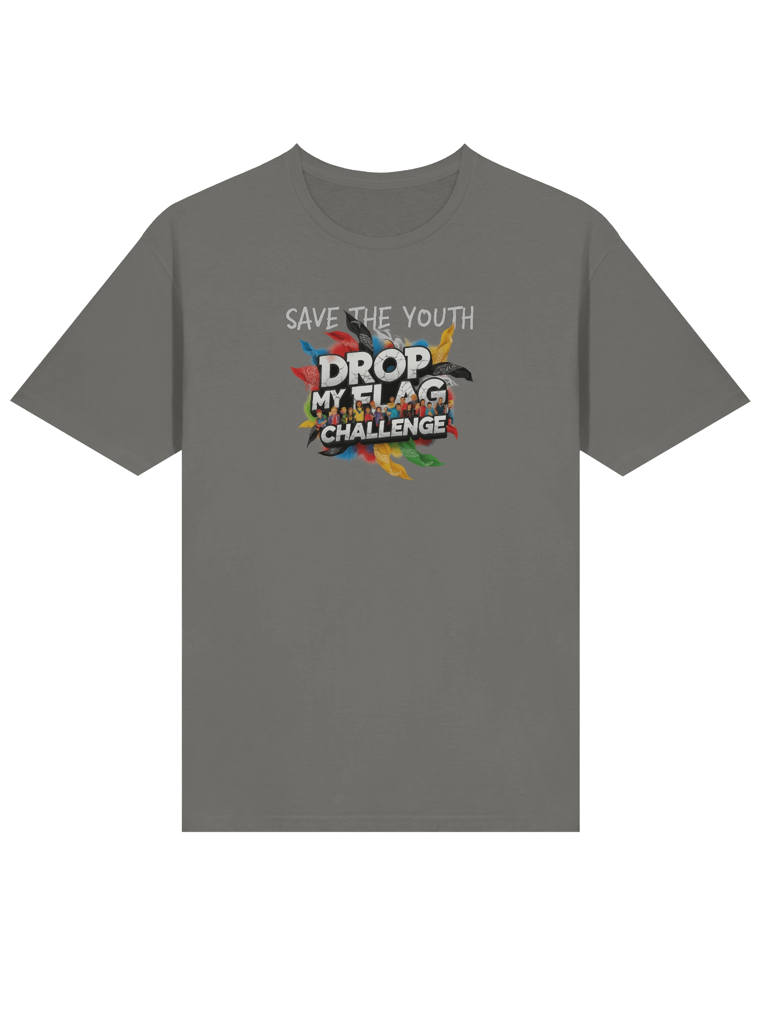 Grey Drop My Flag Tee product image (3)