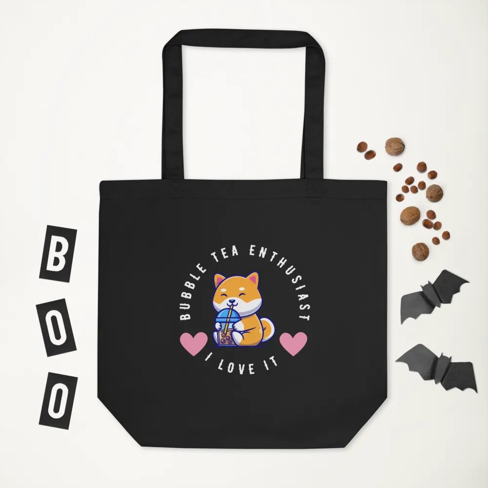 Bubble Tea Enthusiast Eco-Friendly Tote Bag product image (5)