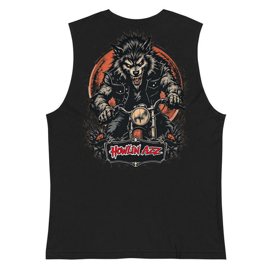 Rebel Undead Howlin Azz Sleeveless Tee product image (4)