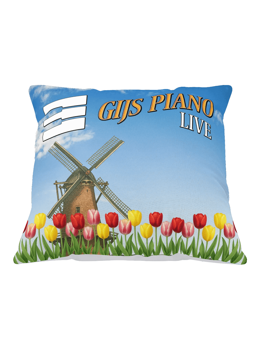 Gijs Piano LIVE - Holland All-Over Print Pillow product image (1)