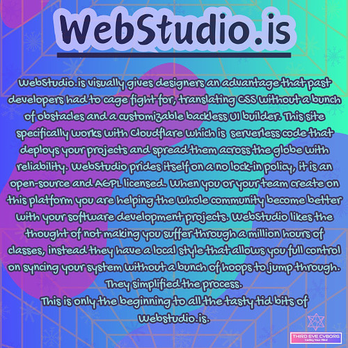 WebStudio is our go-to website design platform. It makes it easy getting modern and sleek websites online astonishingly quick...