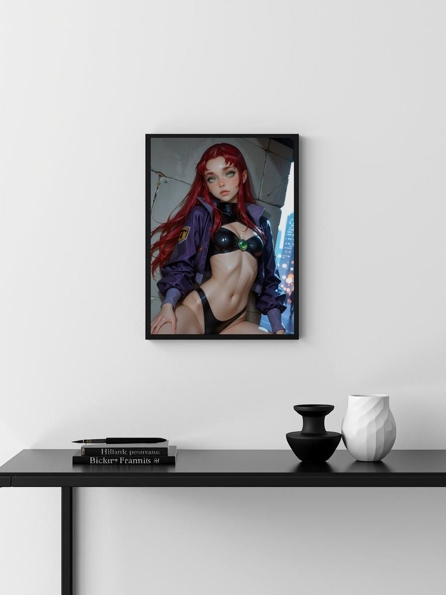 Teen Titans - Starfire – Titan Siren Glow – 8x10 Metal Print product image (3)