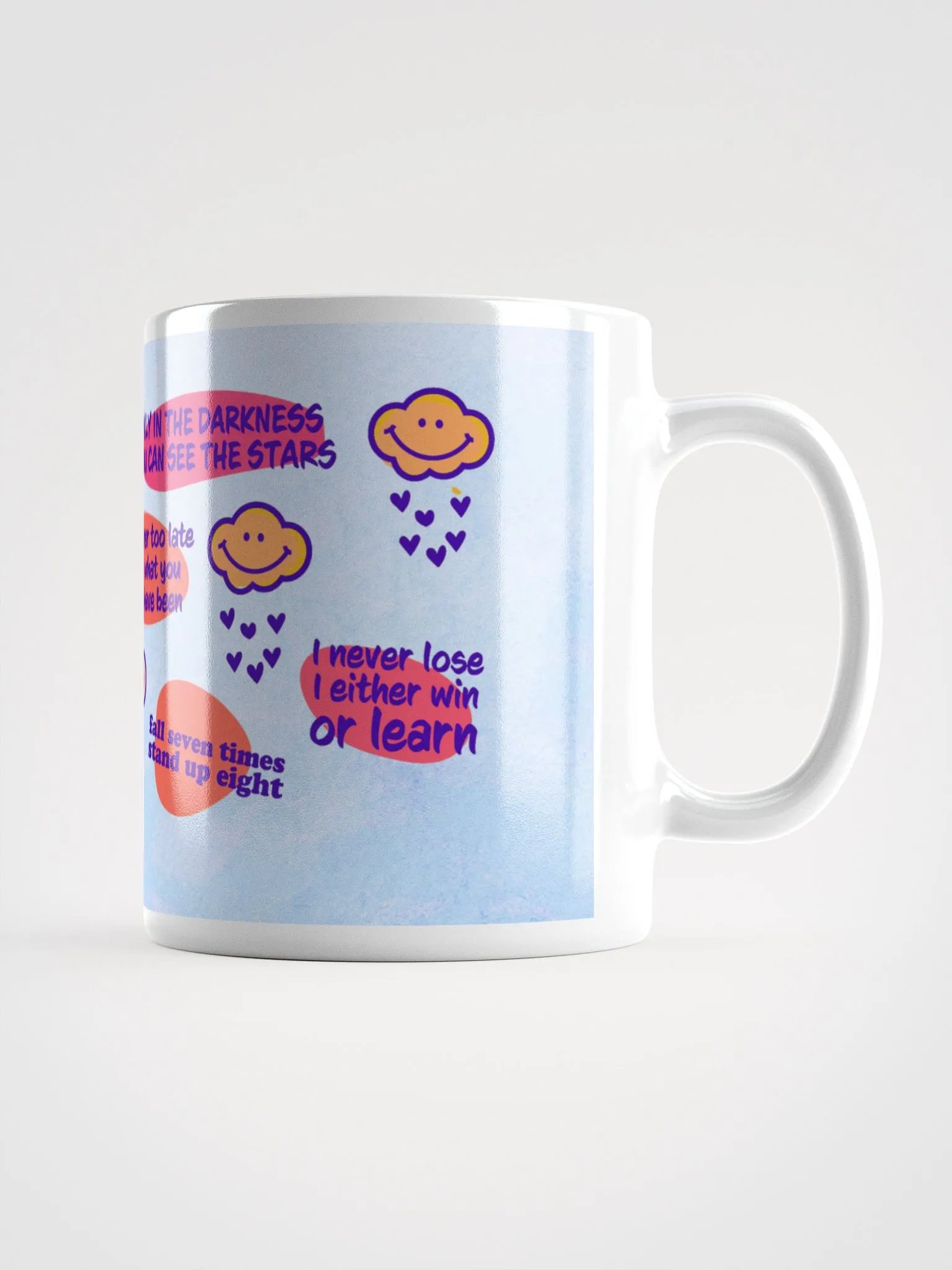 Inspirational & Motivational Quotes Perfect For Positivity White Mug product image (1)