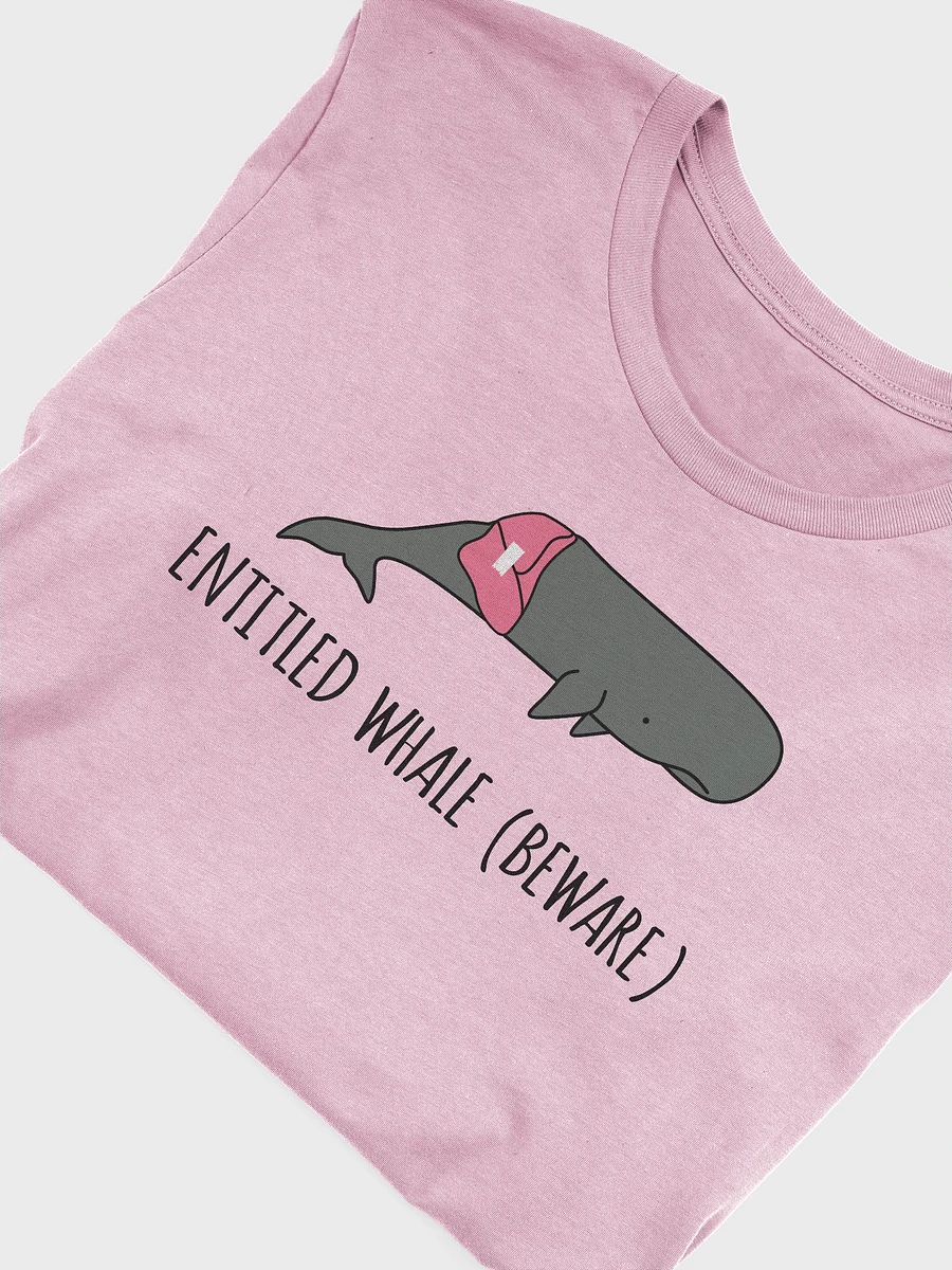 Entitled Whale - Pink T-Shirt product image (5)