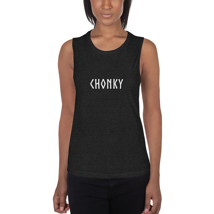 CHONKY - Tank Top Women White Print product image (6)