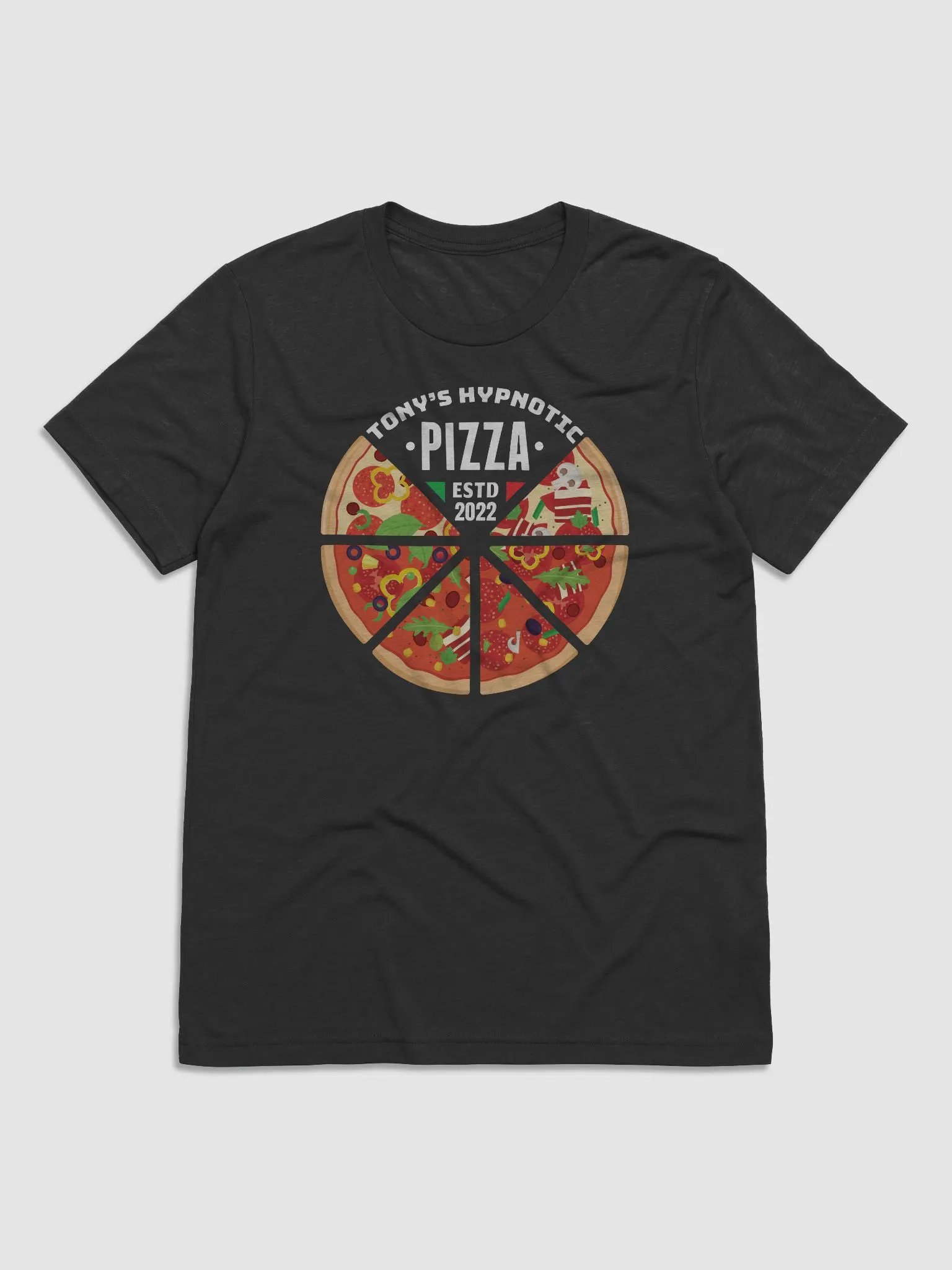 Tony's Hypnotic Pizza Triblend T-Shirt product image (1)