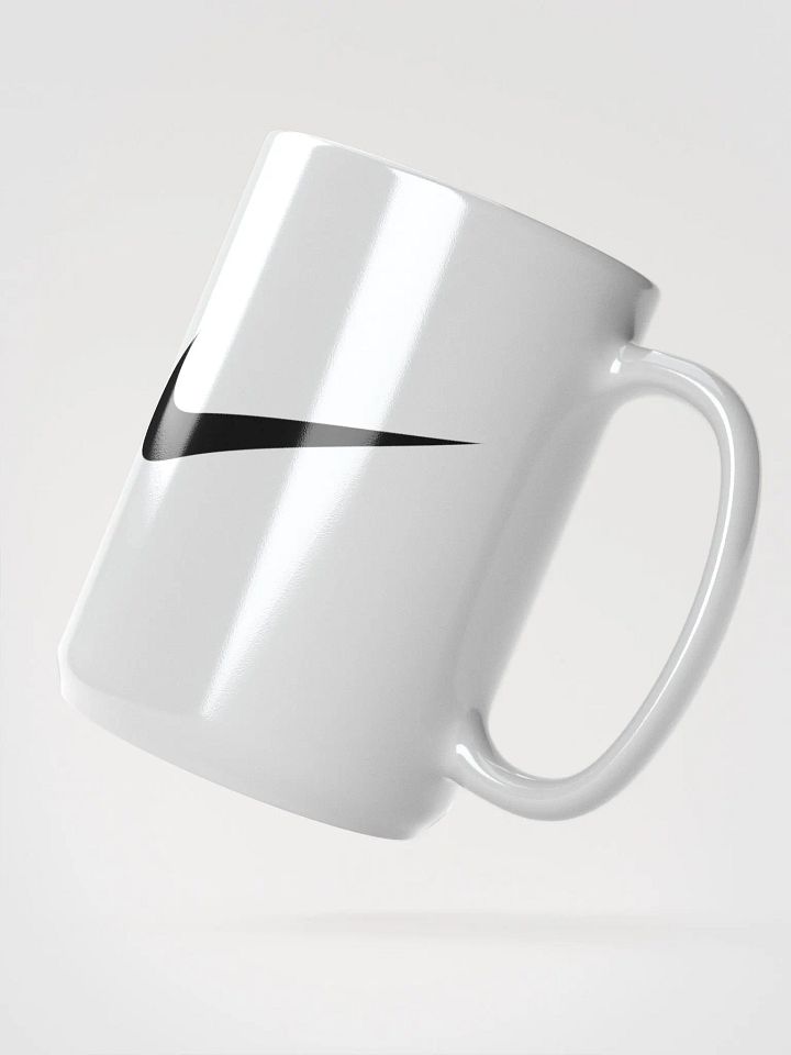 Swoosh Symbol White Glossy Mug product image (2)