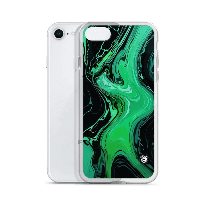 Vivid Emerald Marble iPhone® Case product image (2)