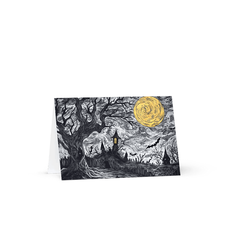 The Stormy Halloween Night Greeting Card product image (2)