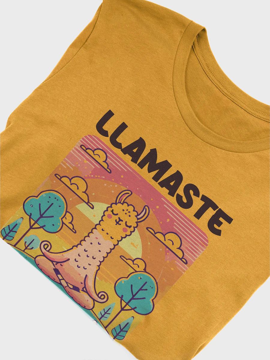 LLAMASTE Meditative Llama T-Shirt product image (29)