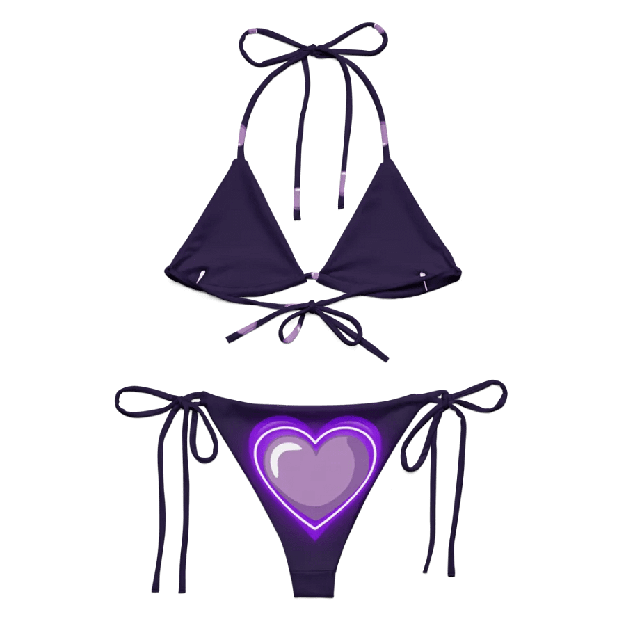 PURPLE HEARTS BIKINI product image (1)