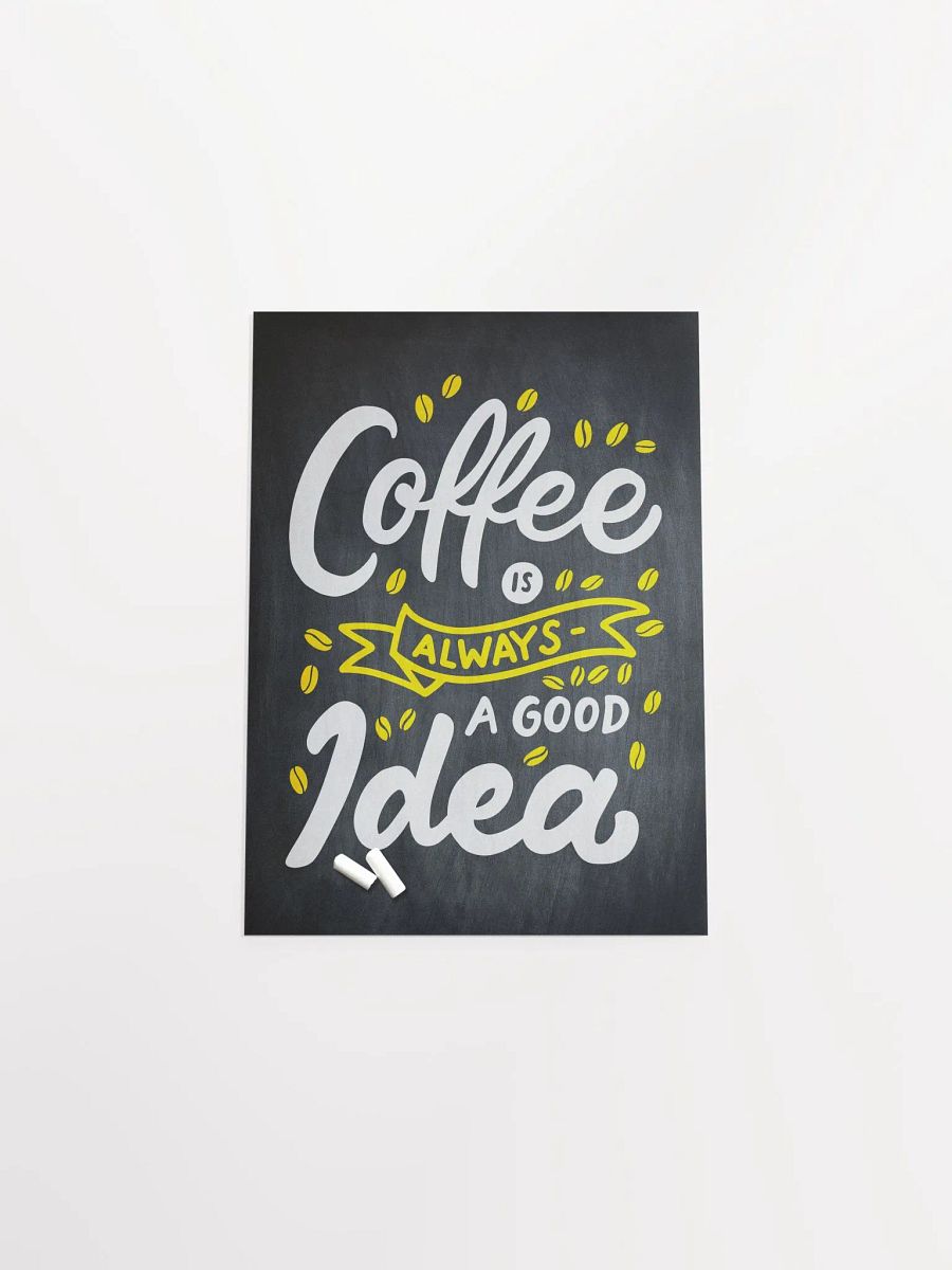 Coffee Lettering Poster Print, Good Morning Coffee Poster, Coffee Lover Gift, Coffee Station Wall Art —Trendy Kitchen Wall Art,Kitchen Decor product image (9)