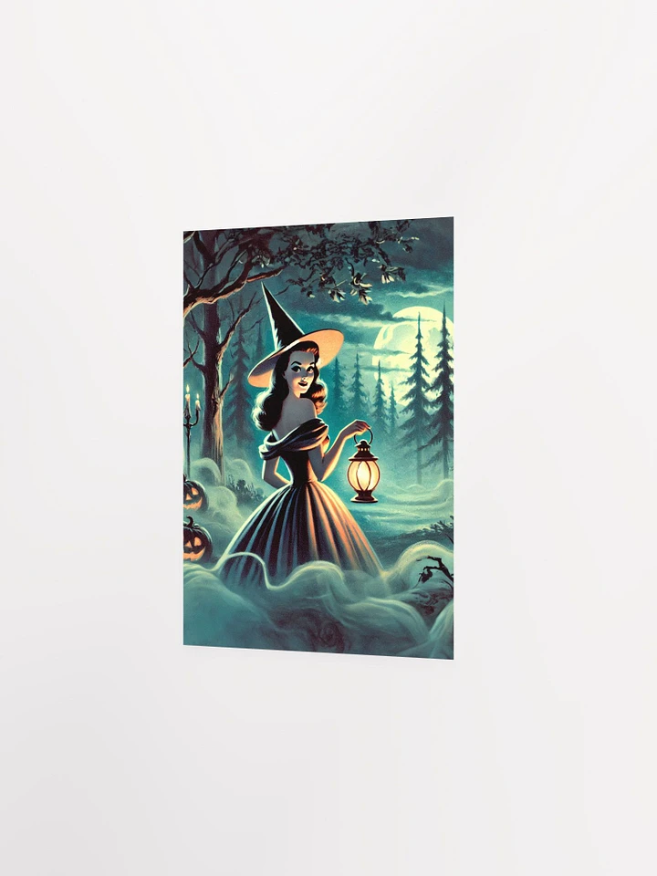 Mysterious Witch in the Mist Premium Matte Poster product image (9)