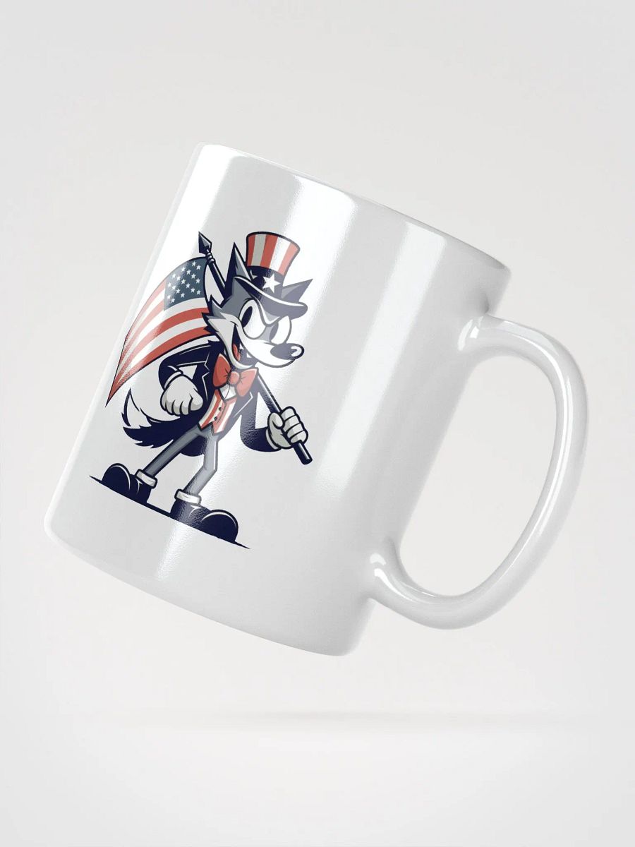 Wolf Uncle Sam Mug product image (2)