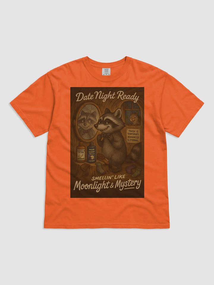 Date Night Ready Moonlight & Mystery Raccoon T-Shirt product image (13)