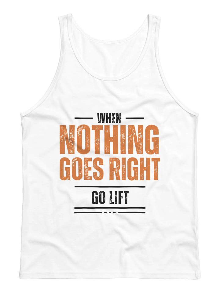 Lifts Workout Tank Top Unisex I Funny Quote Jersey I Gym Wear product image (1)