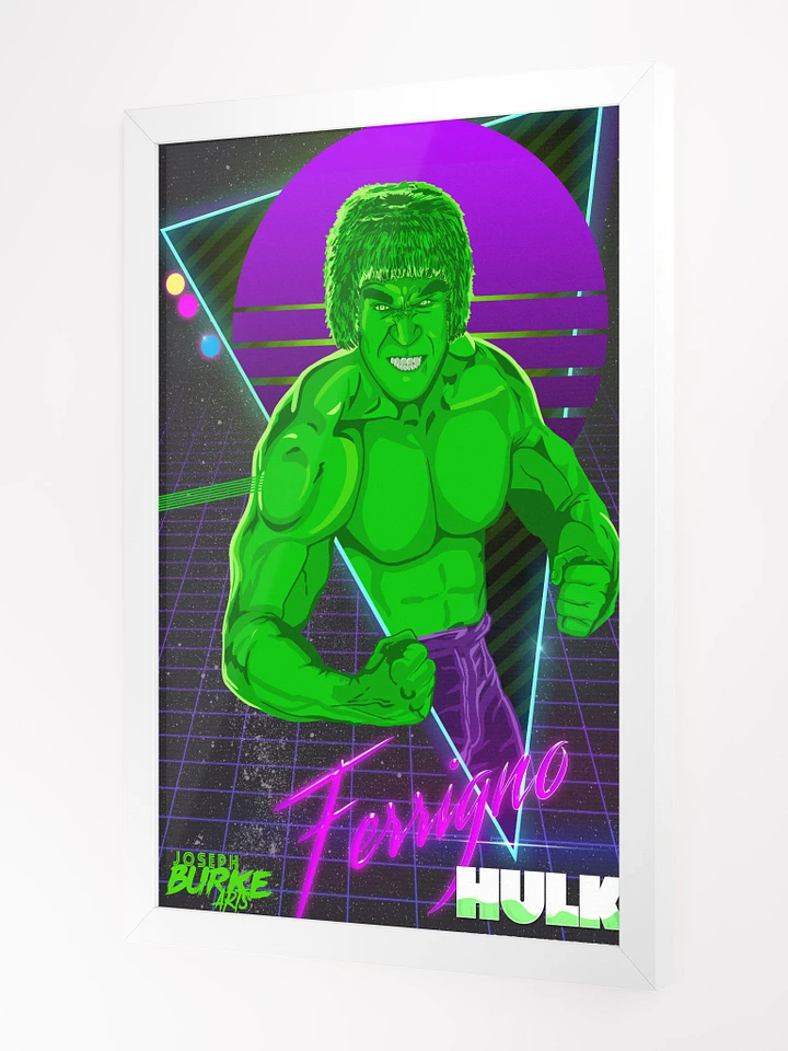 Ferrigno's Hulk Framed Art product image (1)