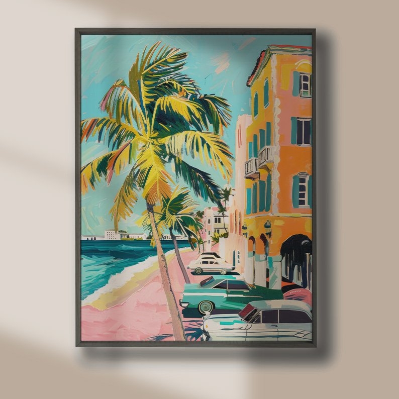 Orange Tree Summer Gallery Wall Set of 6 Prints - DIGITAL product image (8)